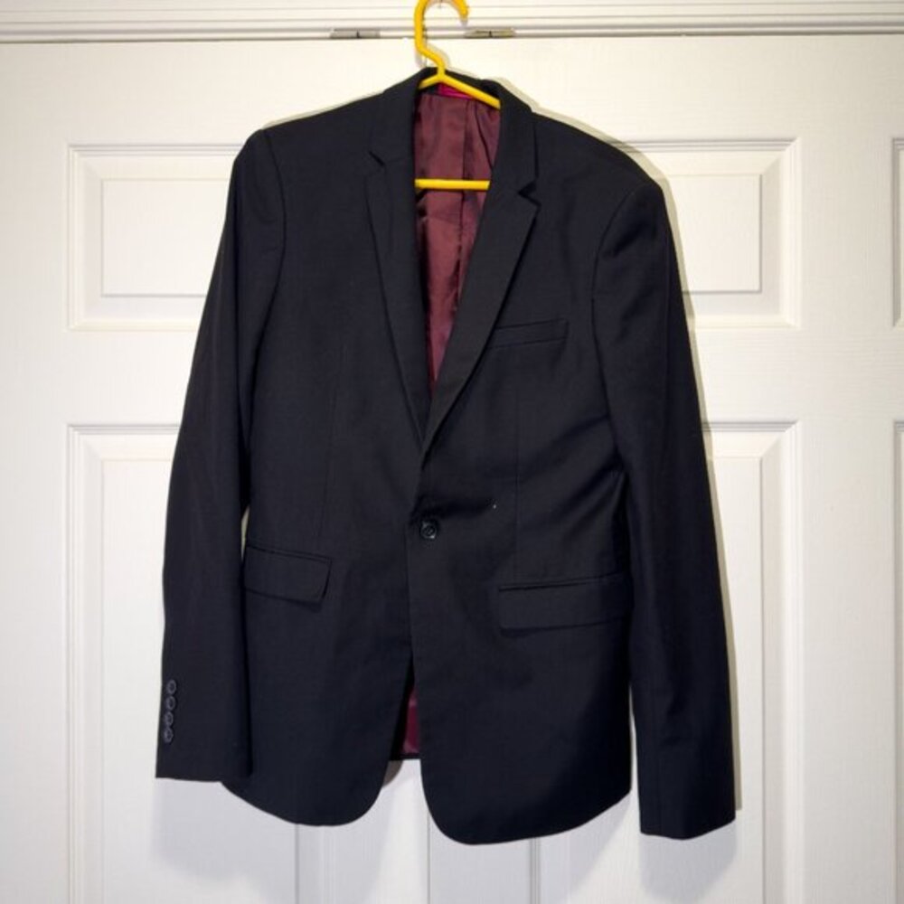 Topman Black Blazer size 40R